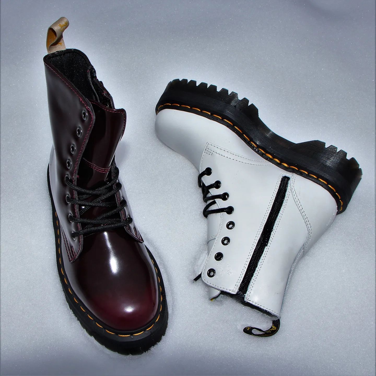 🌀SALE 🌀SALE 🌀SALE 🌀

🤍💛 Dr. Martens Jadon Polished Smooth Leather Platform Boots White
15265100
+
❤️💛 Dr. Martens Vegan Jadon II Platform Boots Cherry Red Oxford Rub Off
22563600

––––––––––
Цена со скидкой:
559.00 BYN
⚡Размеры белых:
36,-38, 40
⚡Размеры вишёвых:
36-41

––––––––––
📍ТЦ Немига 3, 3 этаж, пав.15
📍ТЦ Московско-венский, 3 этаж, пав. 331
☎️ +375296846891
☎️ +375292536197
☎️ +375296637585

––––––––––
#inshoezz #drmartens #docmartens #doctormartens #drmartensjadon #drmartensplatform #drmartensplatformboots #drmartensboots #drmartensminsk #yesdrmartens #allaboutdrmartens #toughasyou #drmartensbelarus #worndifferent #airwair #docs4life #drmartensoriginal #drmartensstyle #drmartenstyle #lovemydocs #docsoftheday #мартинсыминск #мартинсыбеларусь  #drmartensrepost #martens #drmartins #мартинсы #jadon