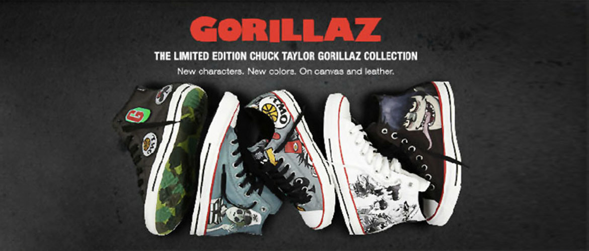 Converse gorillaz chuck taylor online