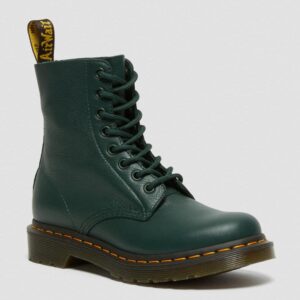 Dr. Martens 1460 Pascal Virginia Leather Ankle Boots Pine Green фото
