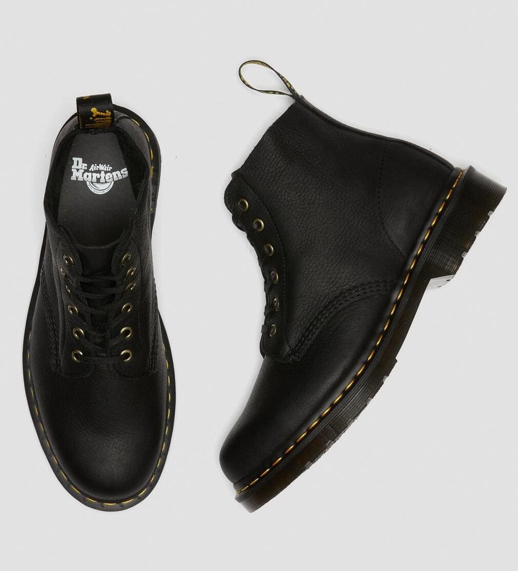 Dr. Martens 101 Ambassador Leather Ankle Boots Black