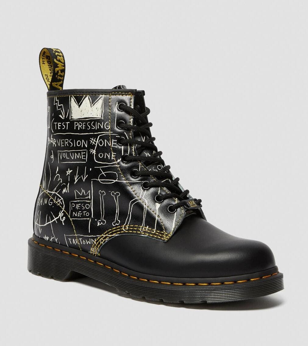 Dr. Martens 1460 Basquiat Test Pressing Leather Ankle Boots Backhand+Smooth