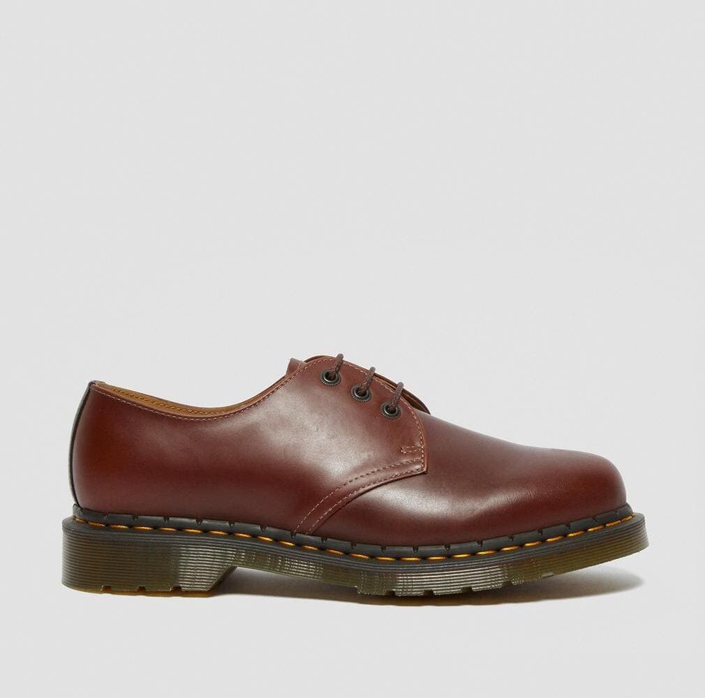 Dr. Martens 1461 Abruzzo WP Leather Oxford Shoes Brown+Black