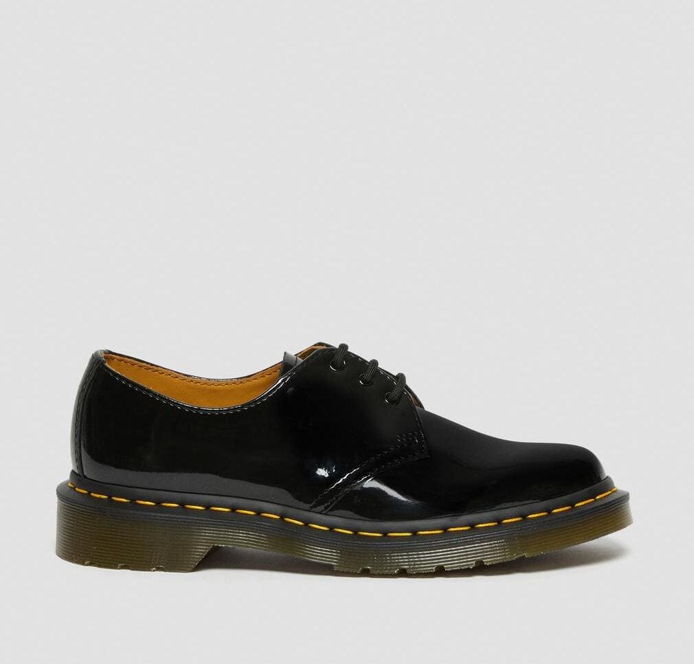 Dr. Martens 1461 Patent Lamper Leather Oxford Shoes Black
