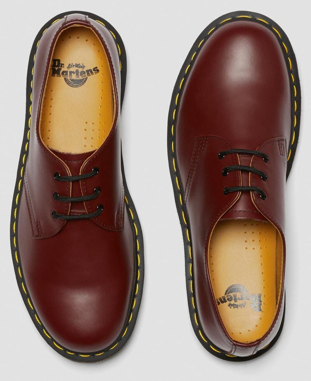 Dr. Martens 1461 Smooth Leather Oxford Shoes Cherry Red