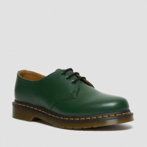 Dr. Martens 1461 Smooth Leather Oxford Shoes Green фото