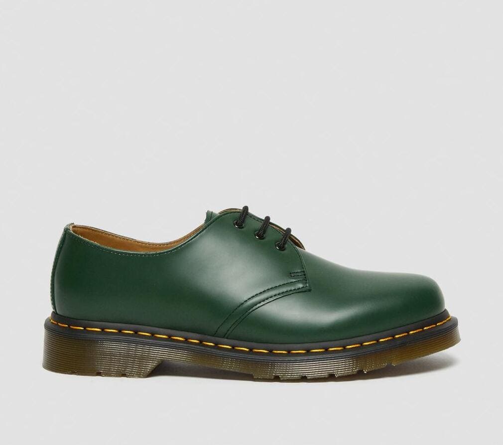 Dr. Martens 1461 Smooth Leather Oxford Shoes Green