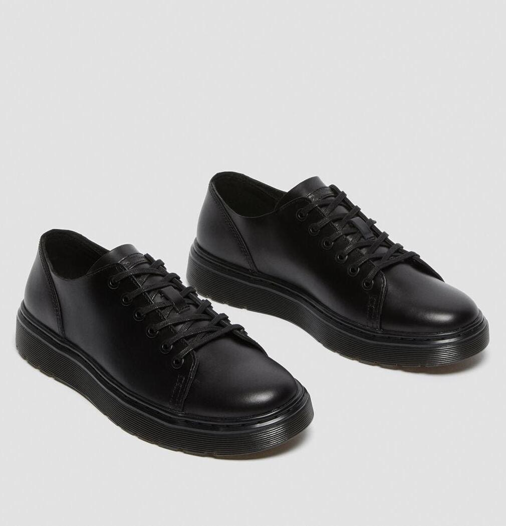 Dr. Martens Dante Brando Leather Casual Shoes Black