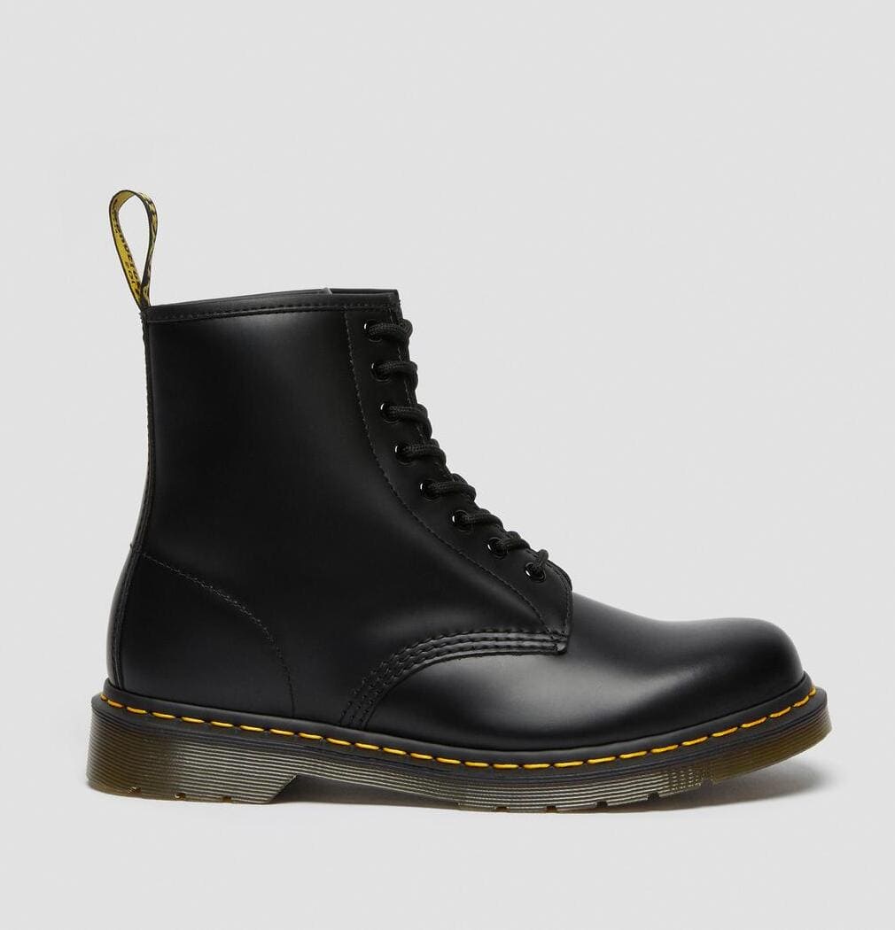 Dr. Martens 1460 Smooth Leather Lace Up Boots Black