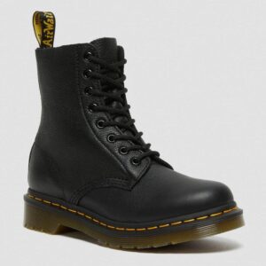 Dr. Martens Pascal Virginia Leather Ankle Boots Black фото