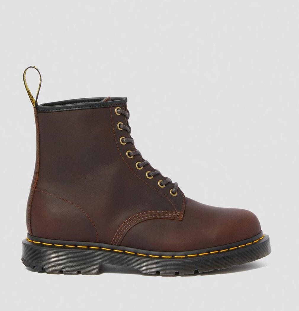 Dr. Martens 1460 Wintergrip Leather Ankle Boots Cocoa