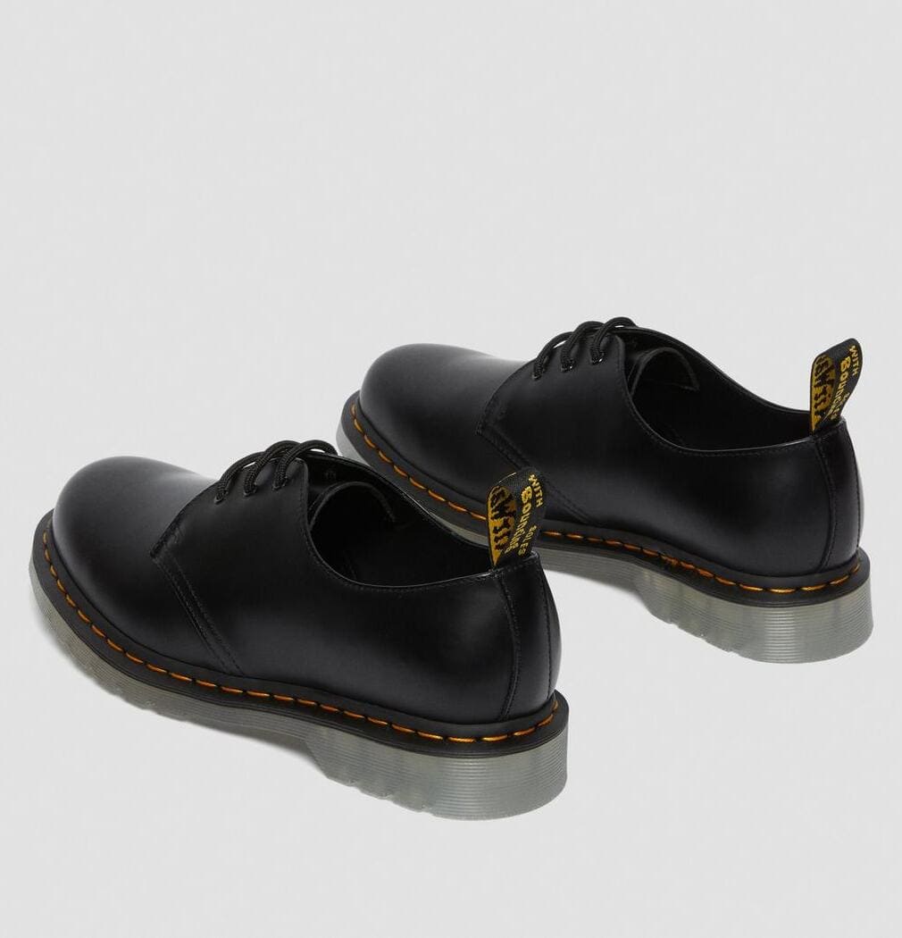 Dr. Martens 1461 Iced Smooth Leather Shoes Black Smooth