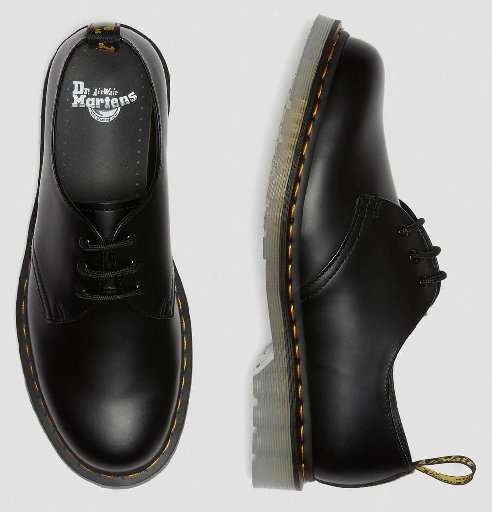 Dr. Martens 1461 Iced Smooth Leather Shoes Black Smooth