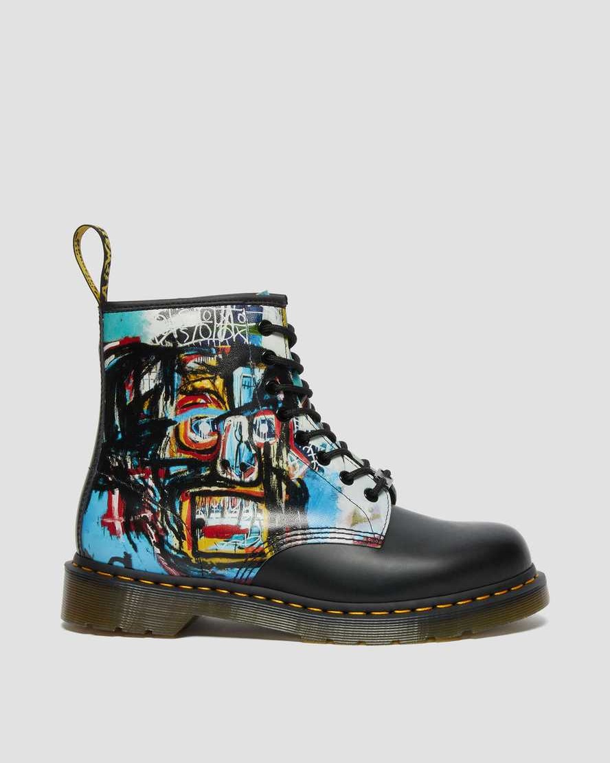 Dr. Martens 1460 Basquiat Smooth Leather Lace Up Boots​ Black