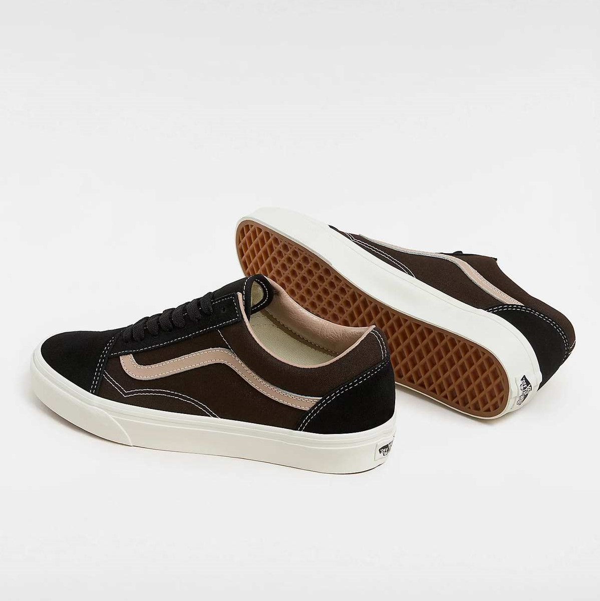 Vans Old Skool Shoe 2 Tone Black/Brown