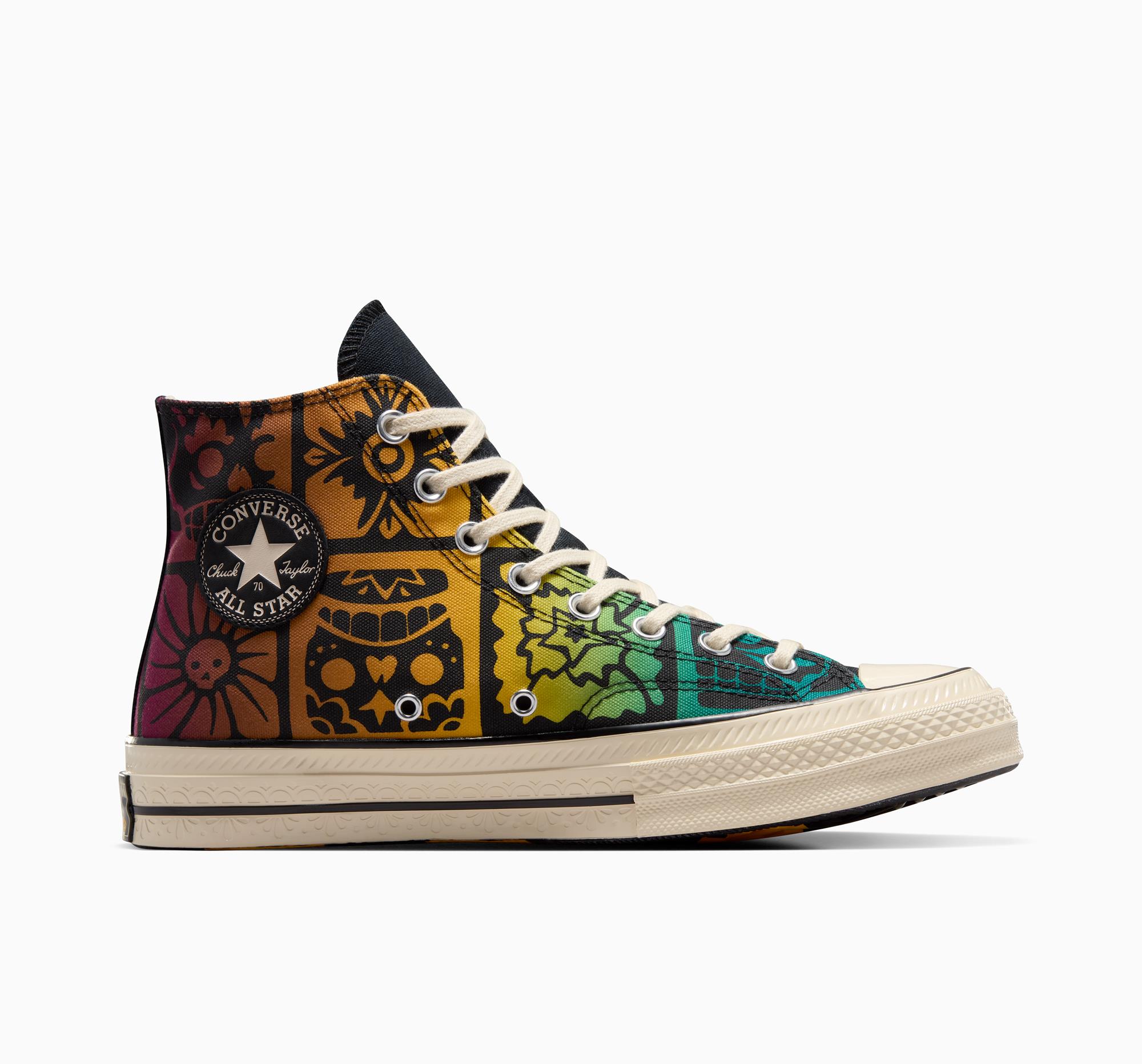 Converse Chuck 70 High Top Dia de Muertos Black