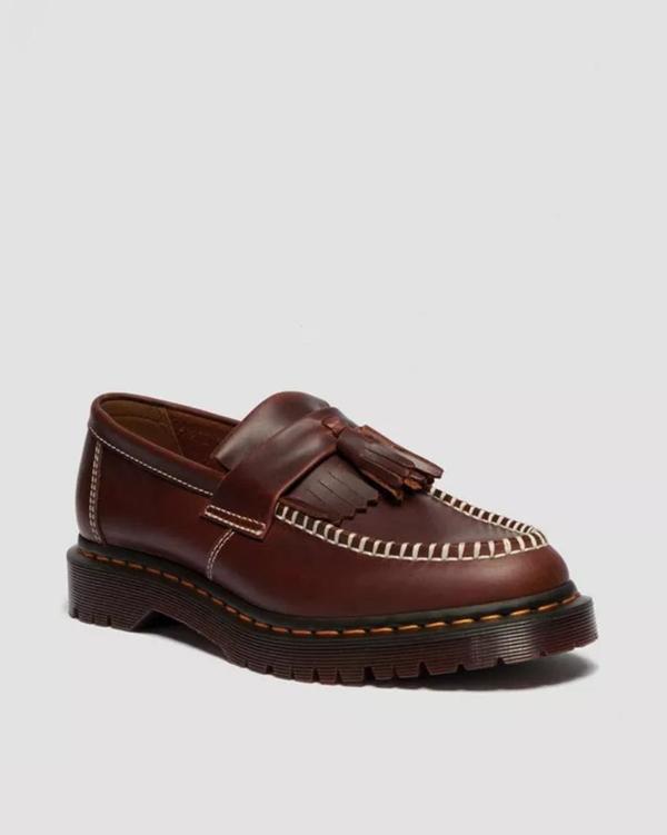 Dr.-Martens-Adrian-Orleans-Leather-Tassel-Loafers-Butterscotch-42849200 Dr. Martens Adrian Orleans Leather Tassel Loafers Butterscotch — изображение 1